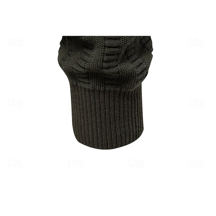 Edwin | Textured Half-Zip Sweater