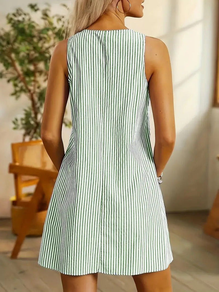 Avery | Classic Striped Mini Dress