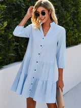 Shanna | Elegant Flowy Summer Midi Dress