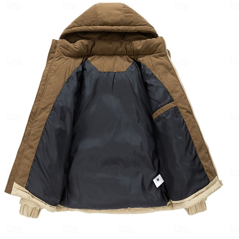 Sterling | Christmas Hooded Puffer Jacket