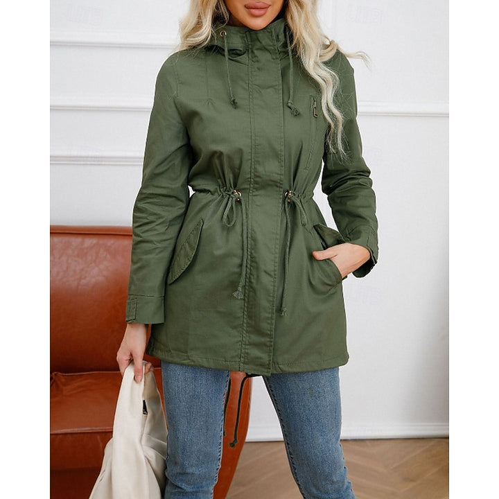 Nadia | Hooded Utility Coat