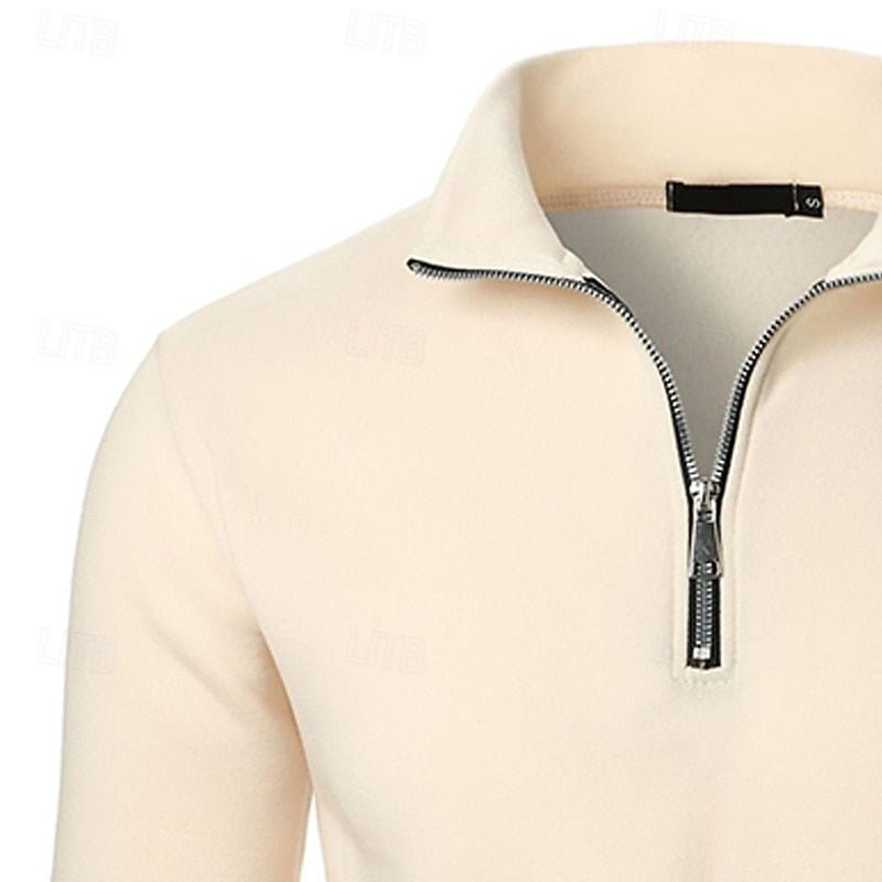 Gilbert | Quarter-Zip Stand-Collar Sweatshirt