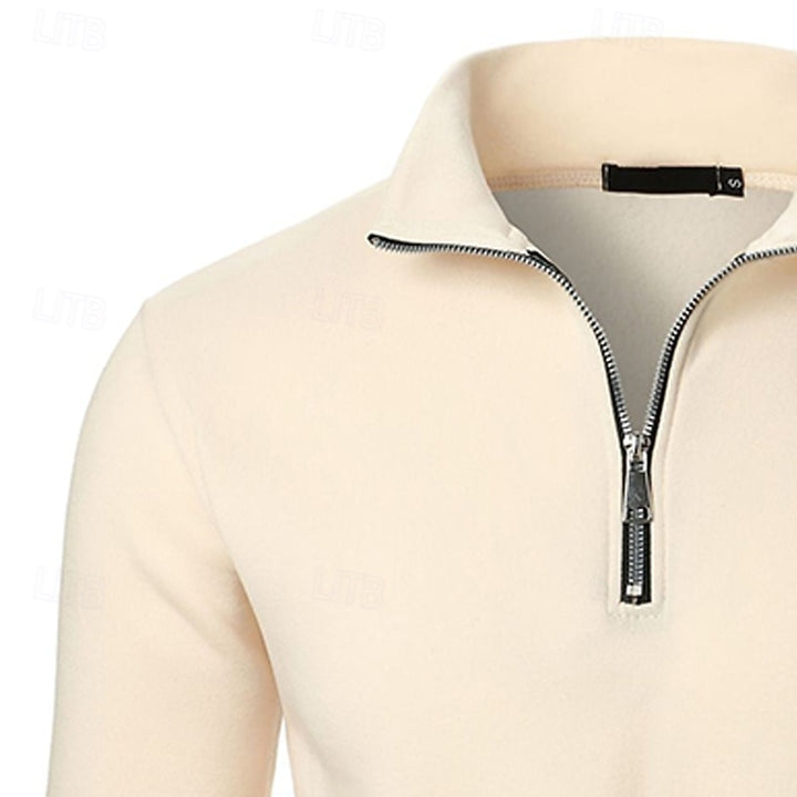 Gilbert | Quarter-Zip Stand-Collar Sweatshirt