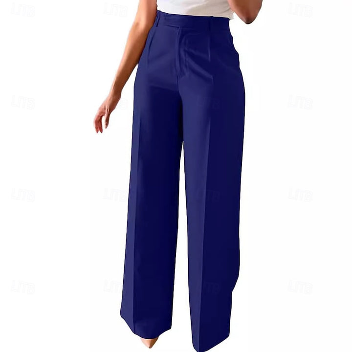 Winona | High-Waist Straight-Leg Trousers