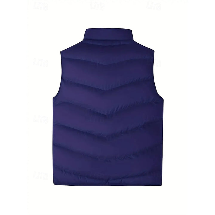 Trevor | Quilted Stand-Collar Vest