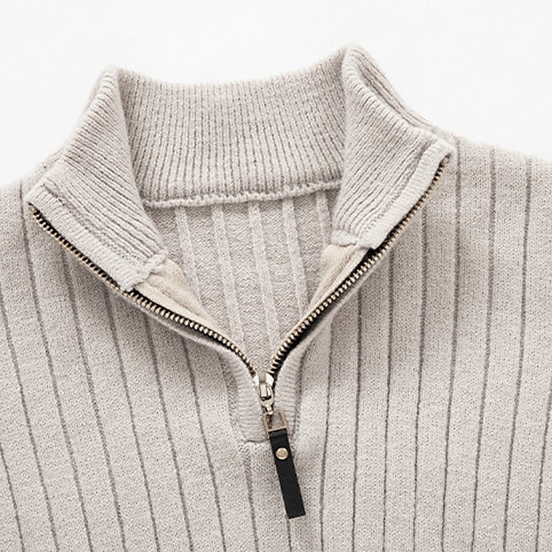 Lawson | Quarter-Zip Ribbed Sweater