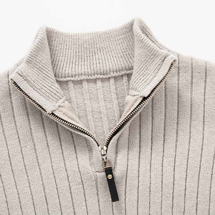 Lawson | Quarter-Zip Ribbed Sweater