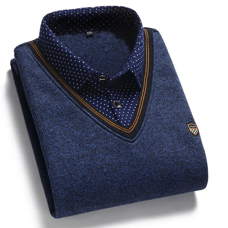Winslow | Refined Mock-Collar Sweater