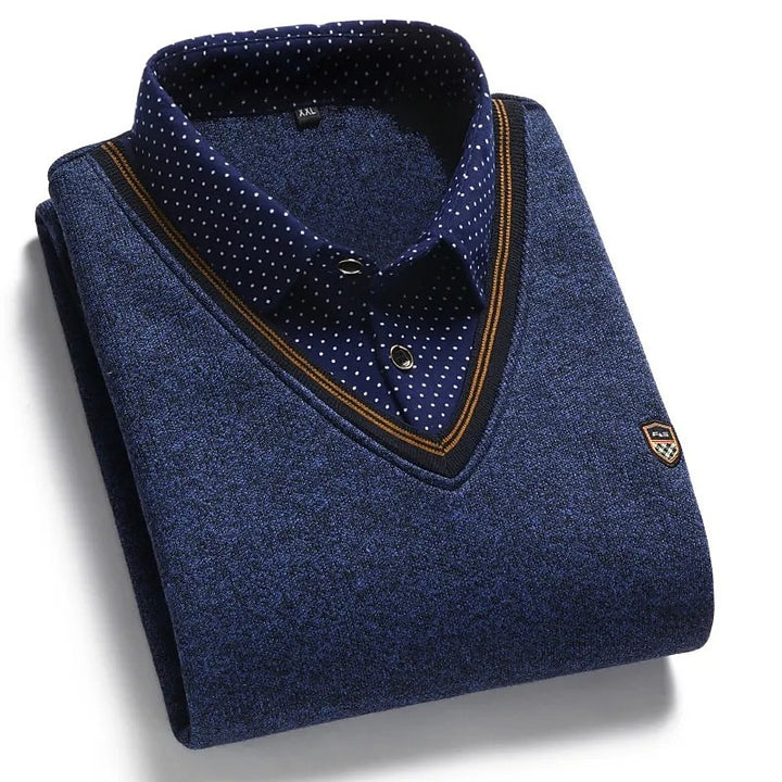Winslow | Refined Mock-Collar Sweater