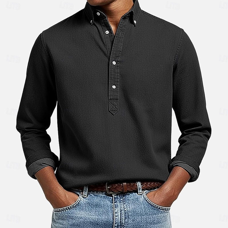 Blake | Classic Popover Shirt