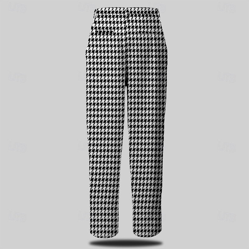Merrick | Refined Houndstooth Dress Pants