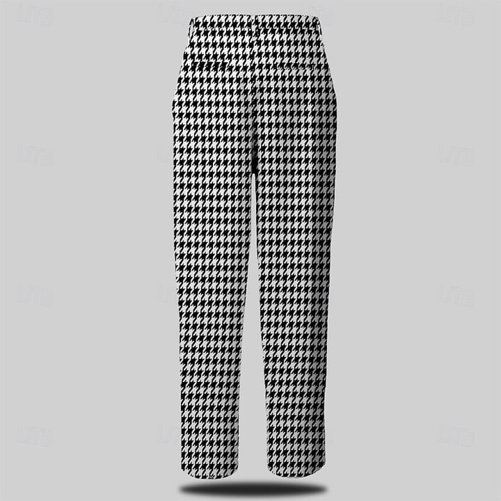 Merrick | Refined Houndstooth Dress Pants