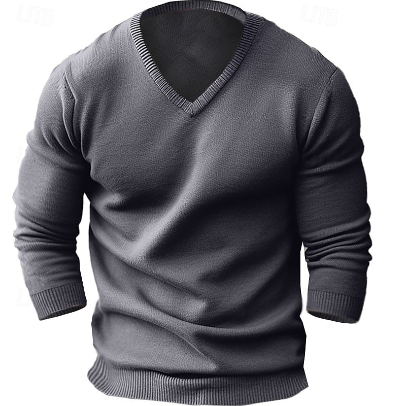 Reeve | Refined V-Neck Sweater