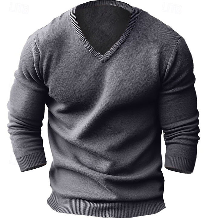 Reeve | Refined V-Neck Sweater