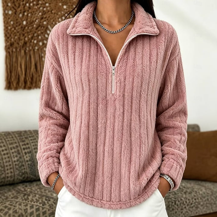 Colette | Cozy Quarter-Zip Pullover