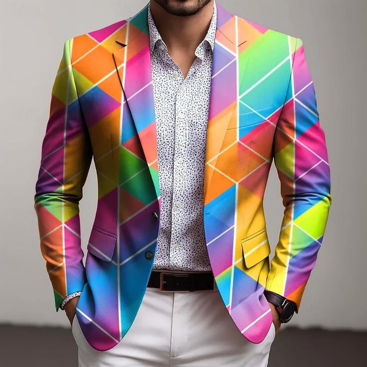 Xavier | Geometric Statement Blazer