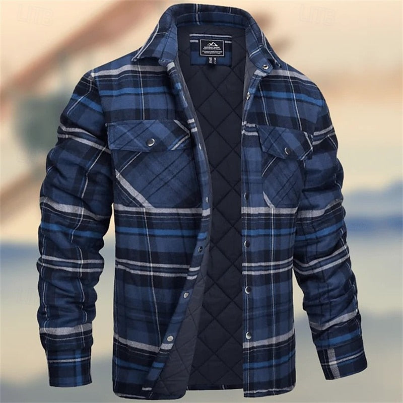 Wilder | Insulated Plaid Shirt Jacket