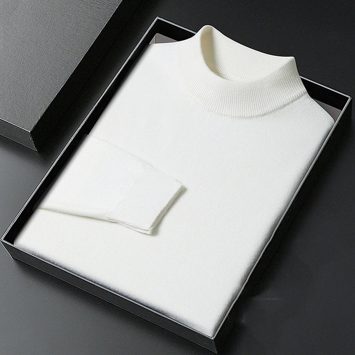 Gavin | Refined Mock Neck Sweater
