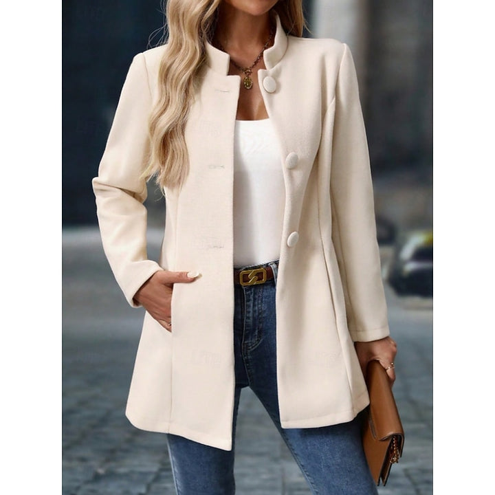 Adrienne | Stand-Collar Coat