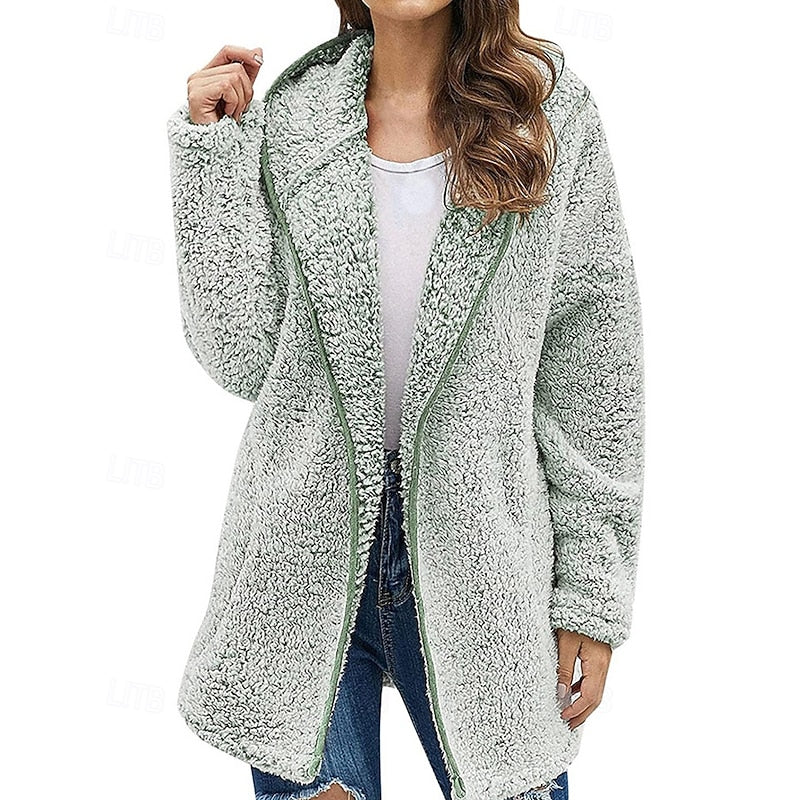 Beverly | Cozy Hooded Coat