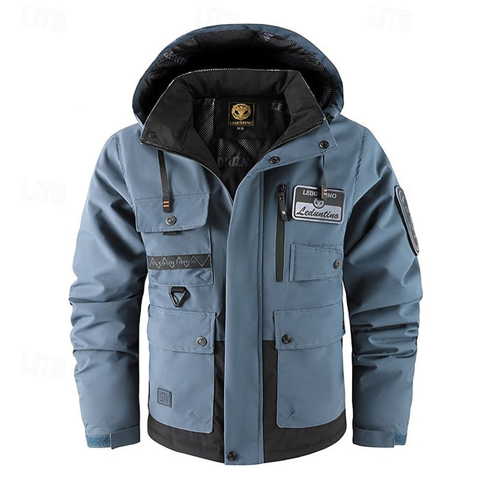 Gavin | All-Weather Hooded Utility Jacket