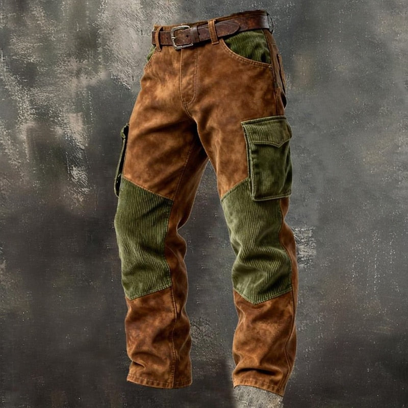 Miles | Rugged Two-Tone Cargo Pants