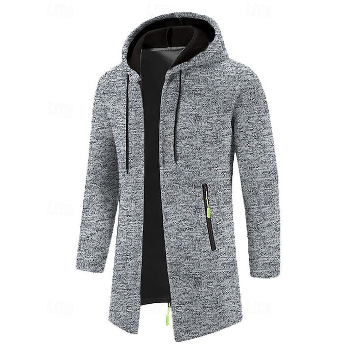 Grayson | Hooded Long-Line Coat