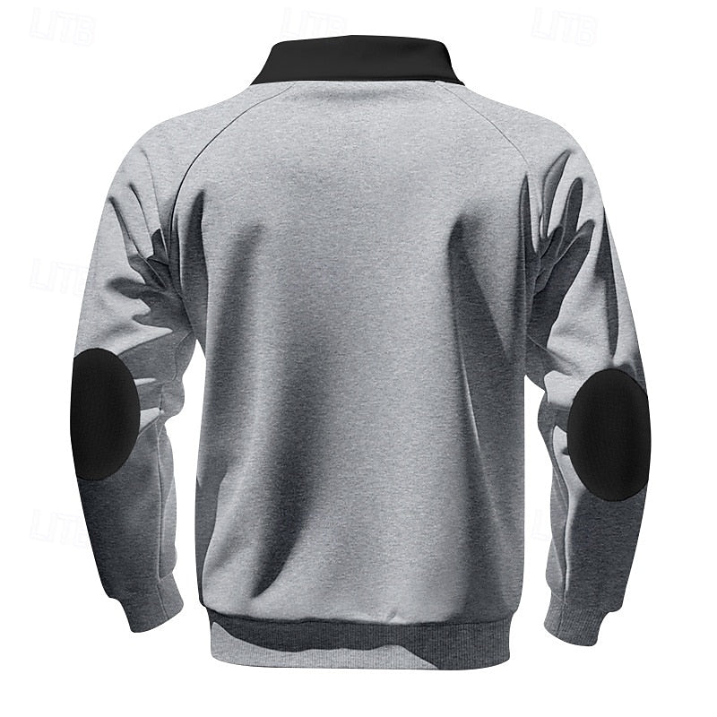 Bradley | Quarter-Zip Stand-Collar Sweatshirt