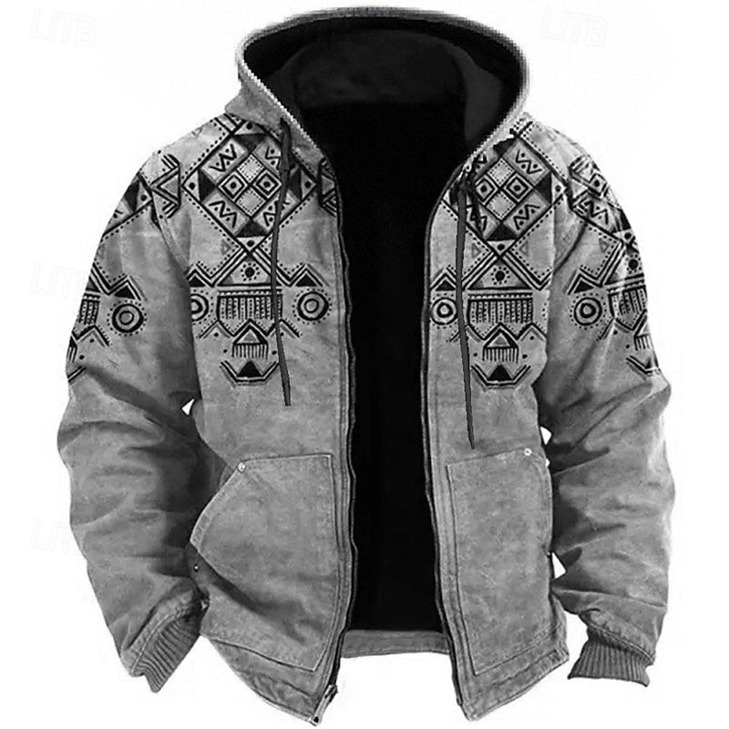 Rhett | Southwestern Hooded Jacket