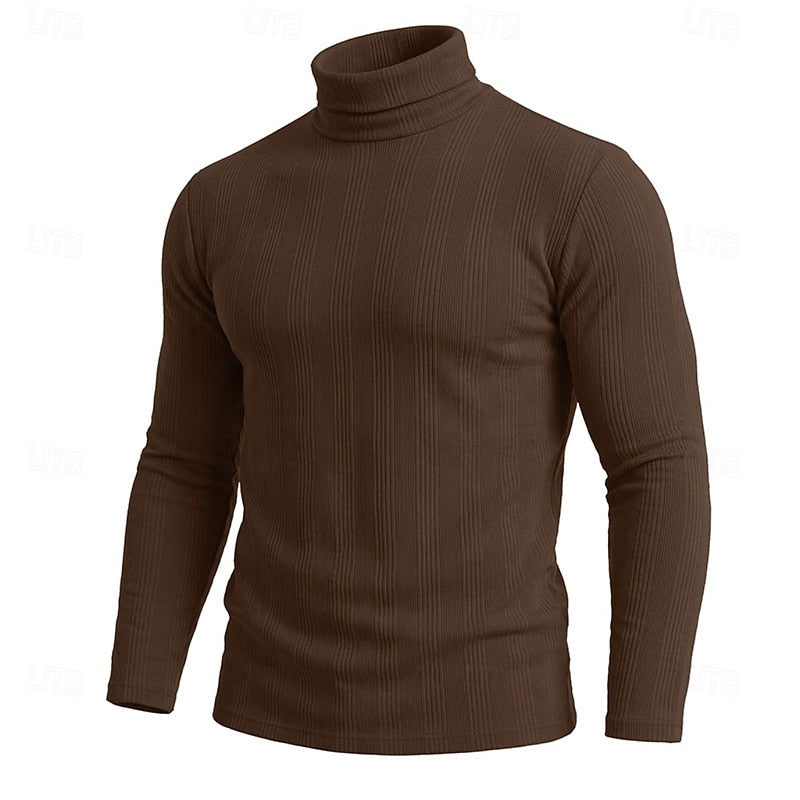 Julius | Refined Ribbed Turtleneck