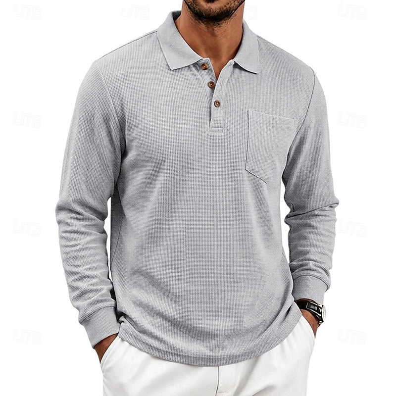 Sullivan | Classic Long-Sleeve Polo Shirt