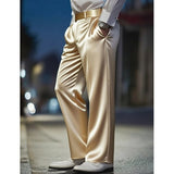 Sterling | Smooth Straight-Leg Dress Trousers