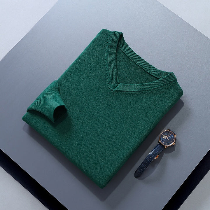 Douglas | Refined V-Neck Sweater