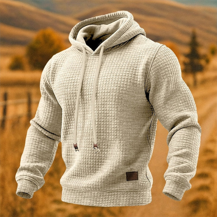 Weston | Textured Pullover Hoodie