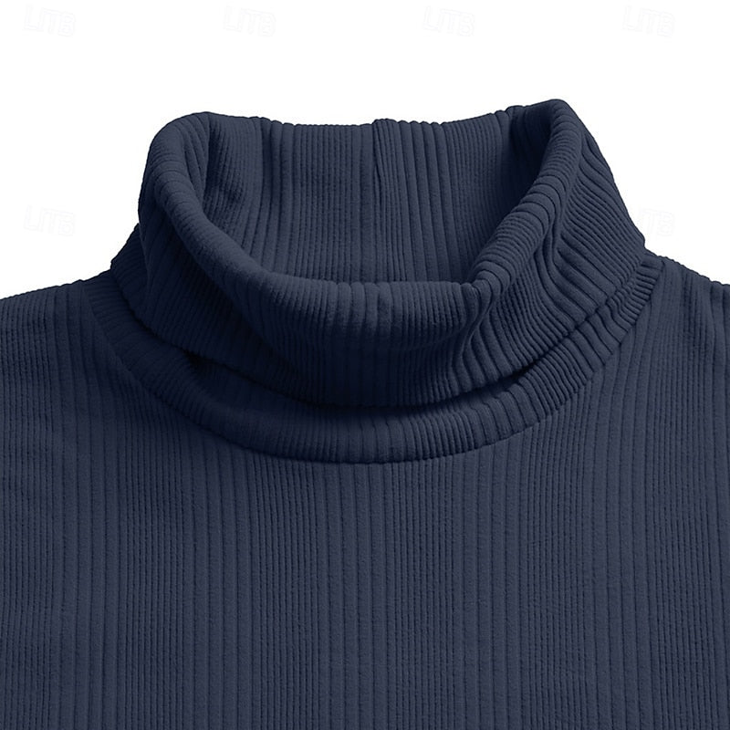 Julius | Refined Ribbed Turtleneck