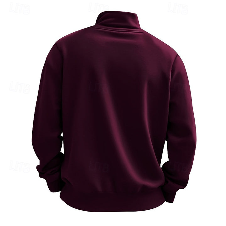 Sebastian | Refined Quarter-Zip Sweatshirt