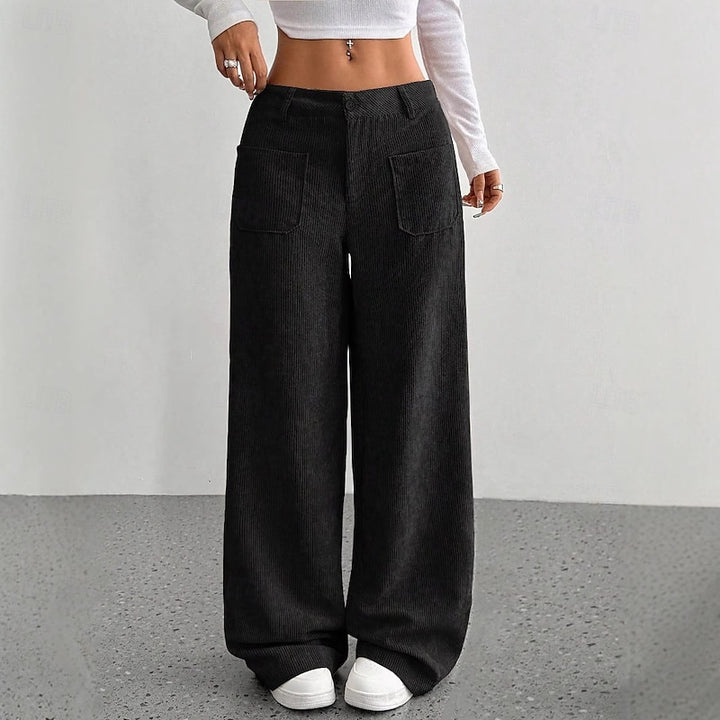 Isla | Wide-Leg High-Waist Pants