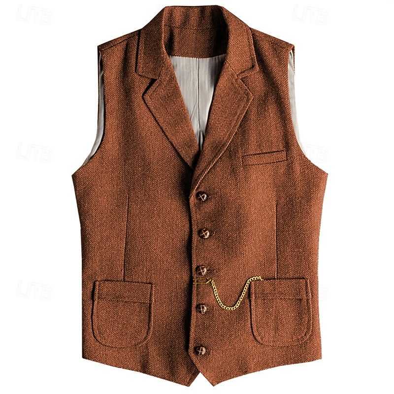 Alistair | Refined Single-Breasted Waistcoat
