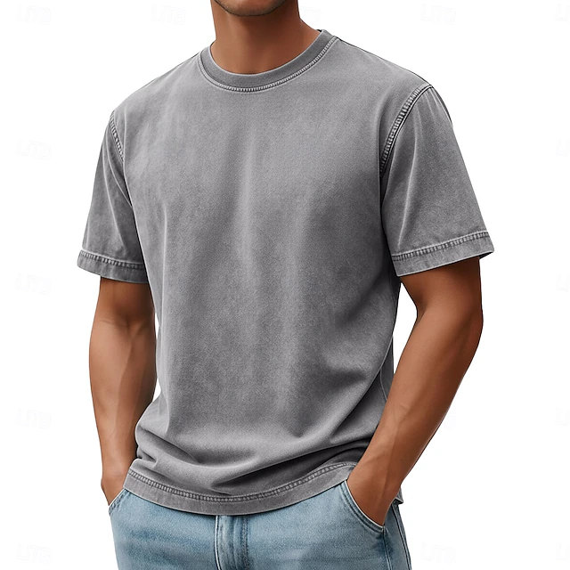 Owen | Washed Crewneck T-Shirt