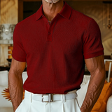 Barrett | Textured Short-Sleeve Polo Shirt