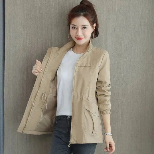 Margot | Lightweight Cinched-Waist Trench Coat