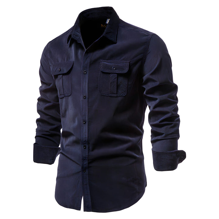 Cornelius | Military Style Casual Shirt