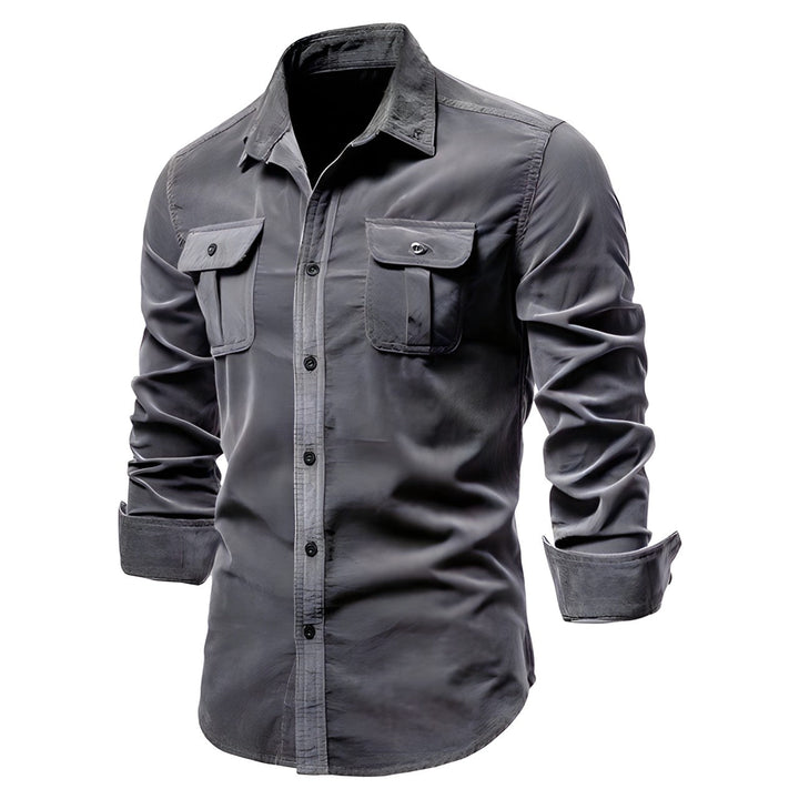 Cornelius | Military Style Casual Shirt