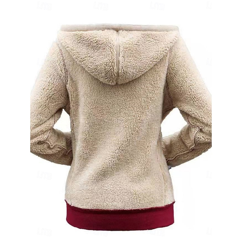 Yvonne | Cozy Zip-Up Hooded Jacket