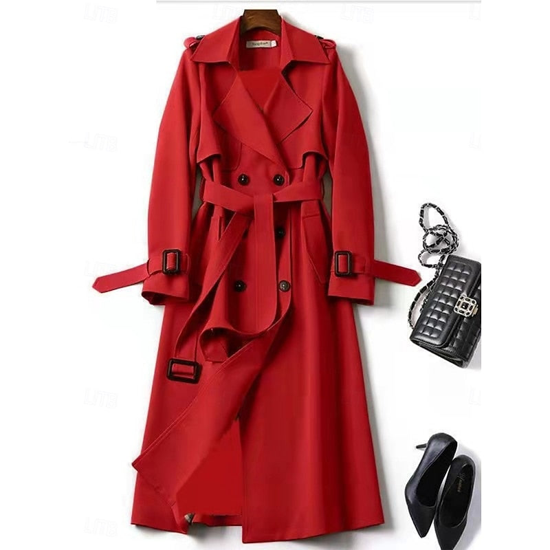 Vivienne | Belted Longline Trench Coat