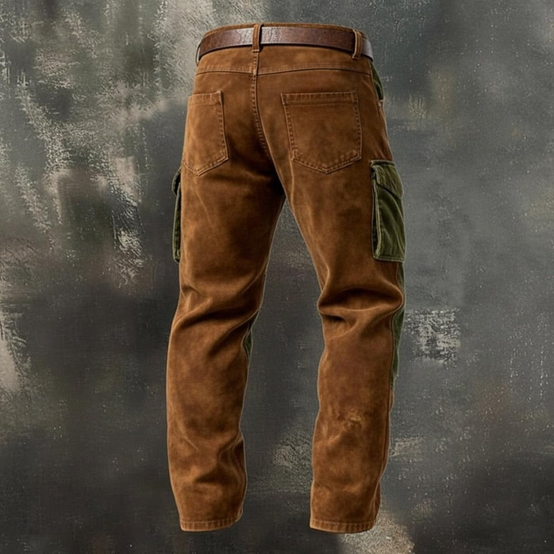 Miles | Rugged Two-Tone Cargo Pants
