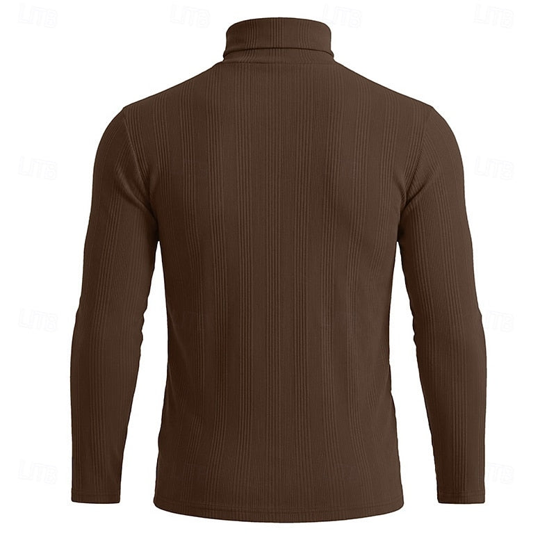 Julius | Refined Ribbed Turtleneck