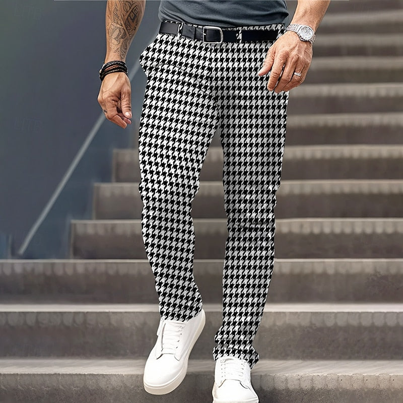 Merrick | Refined Houndstooth Dress Pants