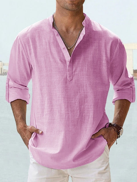 Julian | Relaxed Henley Shirt