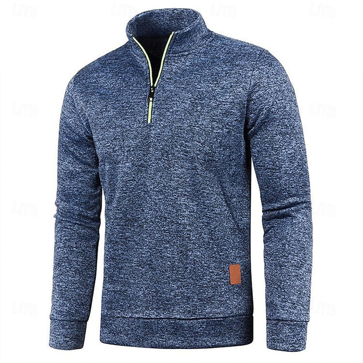 Hartley | Quarter-Zip Long Sleeve Polo Shirt